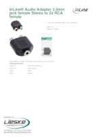 Datasheet for Inline 99346, EAN: 4043718080519
