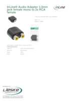 Datasheet for Inline 99338, EAN: 4043718080427