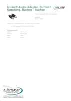 Datenblatt zu Inline 99318, EAN: 4043718033287