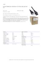 Datasheet for Inline B-16658J, EAN: 4043718342327