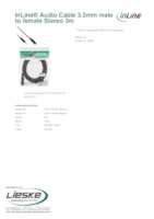 Datasheet for Inline 99933, EAN: 4043718003006