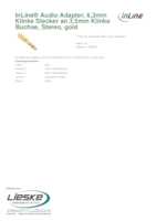 Datenblatt zu Inline 99305P, EAN: 4043718204618