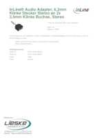 Datenblatt zu Inline 99304, EAN: 4043718031016