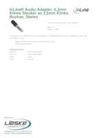 Datenblatt zu Inline 99305, EAN: 4043718045907