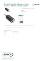Datasheet for Inline 99308, EAN: 4043718056927
