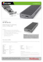 Datasheet for RaidSonic IB-1817M-C31, EAN: 4250078168911