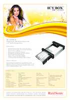 Datasheet for RaidSonic IB-158SSK-B, EAN: 4250078188193