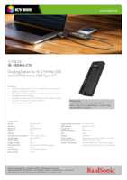 Datasheet for RaidSonic IB-180MS-C31, EAN: 4250078174356