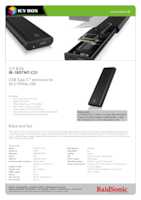 Datasheet for RaidSonic IB-1807MT-C31, EAN: 4250078172925