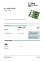Datasheet for Phoenix Contact 2860950, EAN: 4017918878856
