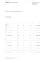 Datenblatt zu Gira 109429, EAN: 4010337084273