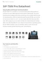 Datasheet for Yealink 1301230, EAN: 6938818323445