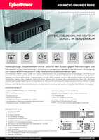 Datenblatt zu CyberPower OLS1000ERT2UA-B, EAN: 4711027792392
