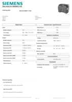 Datasheet for Siemens 6SL32105BE311CV0, EAN: 6940408102798
