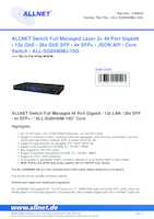 Datasheet for Allnet ALL-SG9440MJ-10G, EAN: 4038816151513