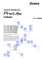 Datasheet for Iiyama XB2792HSU-B1, EAN: 4948570126194