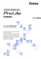 Datasheet for Iiyama XU2493HS-B6, EAN: 4948570123834