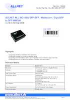 Datasheet for Allnet ALL-MC108G-SFP-SFP, EAN: 4038816058232