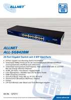 Datasheet for ALLNET ALL-SG8428M, EAN: 4038816051622