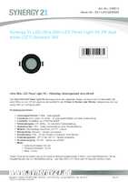 Datenblatt zu Synergy 21 S21-LED-Q250200, EAN: 4038816151971