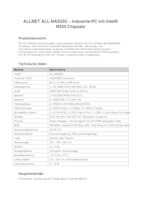 Datenblatt zu Allnet NAS-355, EAN: 4038816250261