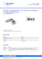 Datasheet for Allnet ALL-S0002169, EAN: 4038816116314