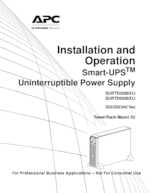 Datasheet for APC SURTD2200XLIM, EAN: 0731304286929