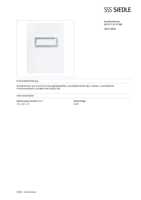 Datasheet for Siedle 200016832-01, EAN: 4015739168323
