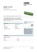Datasheet for Phoenix Contact 1729157, EAN: 4017918026028