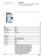 Datasheet for Schneider Electric GV2RT06, EAN: 3389110520620