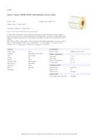 Datasheet for Zebra 800262-127