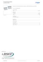Datasheet for Hager BRS652109D, EAN: 4012740217682