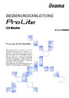 Datenblatt zu Iiyama X4373UHSU-B2, EAN: 4948570126590