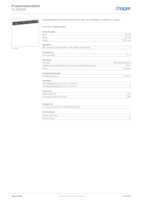 Datasheet for Hager SL200551, EAN: 4012740893893