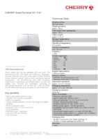 Datasheet for Cherry ST-1144UB, EAN: 4025112086892