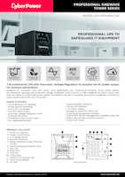 Datenblatt zu CyberPower PR750ELCD3C, EAN: 4711027797472