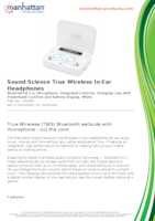 Datasheet for Manhattan 180399, EAN: 0766623180399