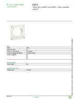 Datasheet for Schneider Electric KZ74, EAN: 3389110552232