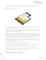 Datasheet for Startech.com ECUSB3S254F, EAN: 0065030843577