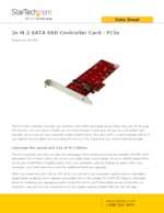 Datasheet for Startech.com PEX2M2, EAN: 0065030863049