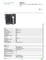 Datasheet for Schneider Electric VBDN12, EAN: 3389110759853
