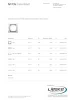 Datenblatt zu Gira 021171, EAN: 4010337211716