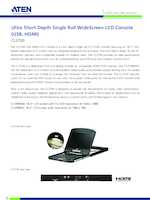 Datasheet for Aten CL3700NW-ATA-GG, EAN: 4719264647284