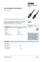 Datasheet for Phoenix Contact 1518151, EAN: 4017918968274