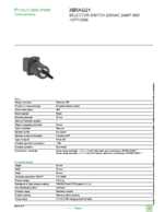 Datasheet for Schneider Electric XB5AG21, EAN: 3389110903485