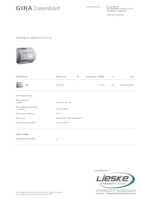 Datenblatt zu Gira 257000, EAN: 4010337025702