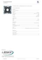 Datenblatt zu Berker 14311606, EAN: 4011334298878