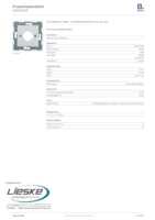 Datenblatt zu Berker 14321404, EAN: 4011334298908