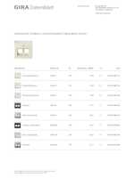 Datenblatt zu Gira 264001, EAN: 4010337460114