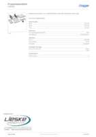 Datasheet for Hager U84S6, EAN: 3250616100084